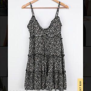 Lulu’s floral babydoll dress